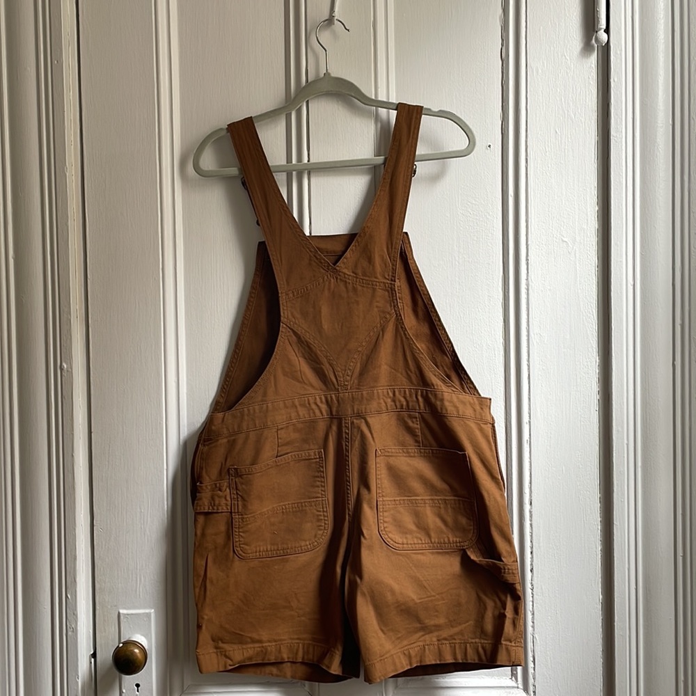 Carhartt Rust Brown Short Overalls - Picture 4 of 4